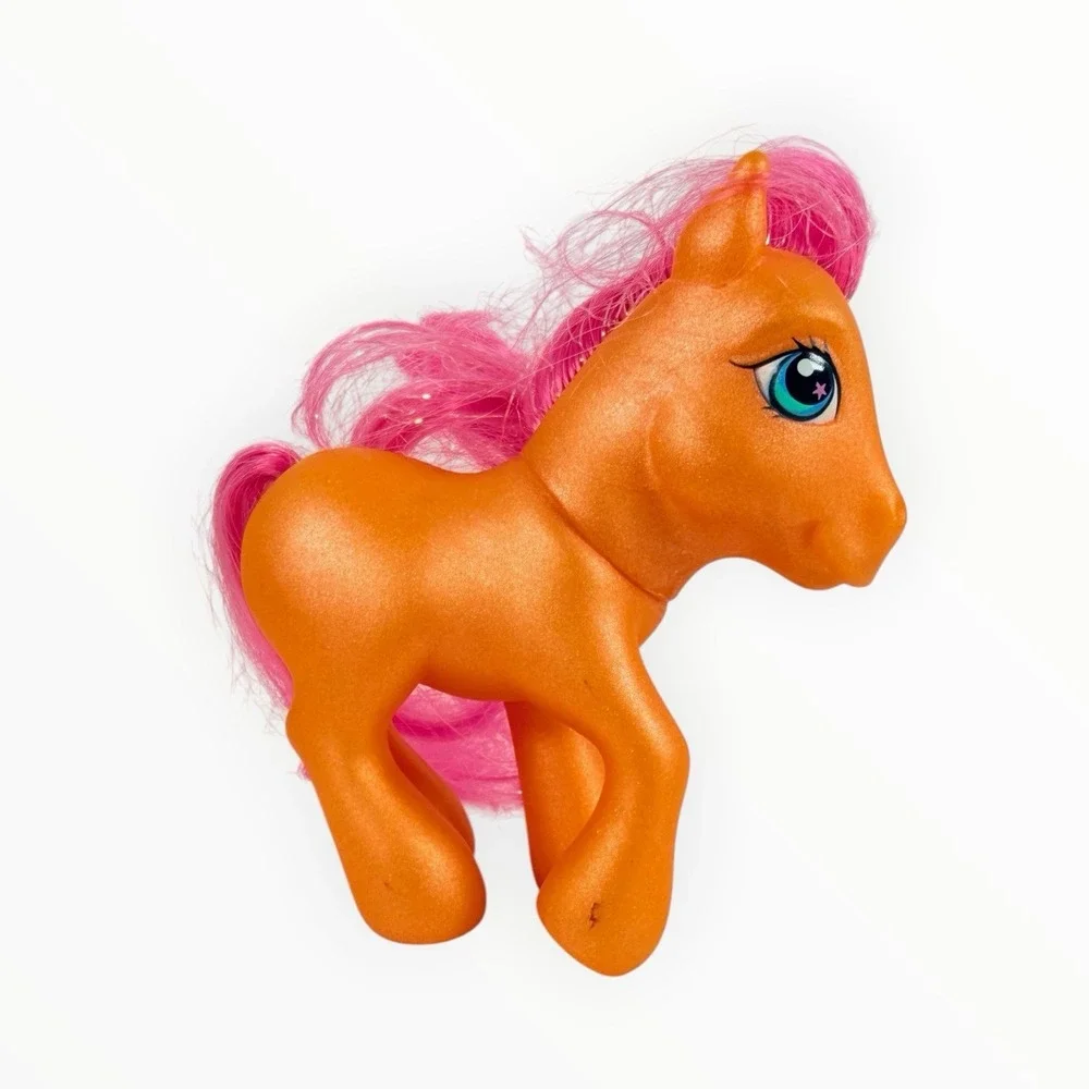 VTG‎ 2002 G3 My Little Pony Sparkleworks Shimmery Figure With Glitter Hair